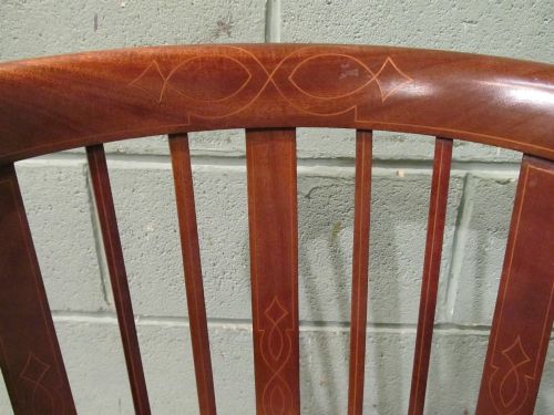fig 2. ANTIQUE EDWARDIAN MAHOGANY TUB DESK CHAIR C1900
