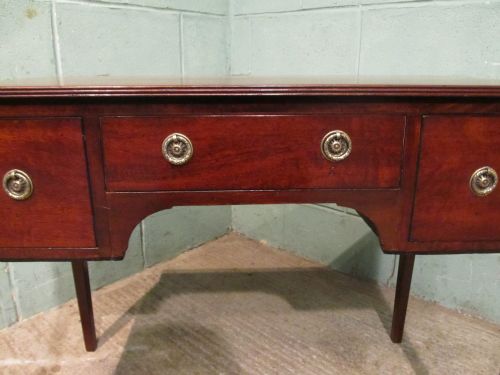 fig 2. ANTIQUE REGENCY MAHOGANY SMALL WRITING DESK TABLE C1820
