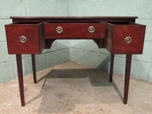 fig 1. ANTIQUE REGENCY MAHOGANY SMALL WRITING DESK TABLE C1820