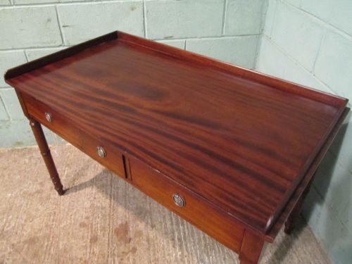 fig 2. ANTIQUE VICTORIAN MAHOGANY WRITING DESK C1860