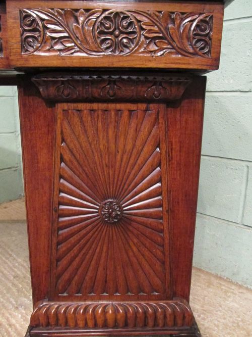 fig 2. ANTIQUE WILLIAM 1V OAK TWIN PEDASTAL CHIFFONIER C1830