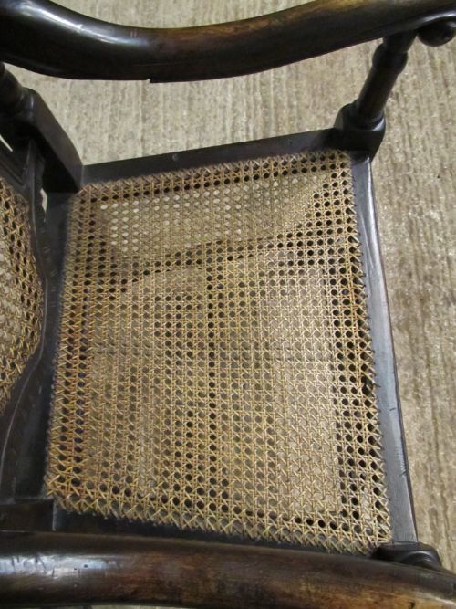 fig 2. ANTIQUE VICTORIAN CARVED OAK ARMCHAIR C1880