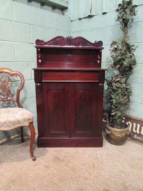 Antique William 1v Cuban Mahogany Dwarf Chiffonier C 1830