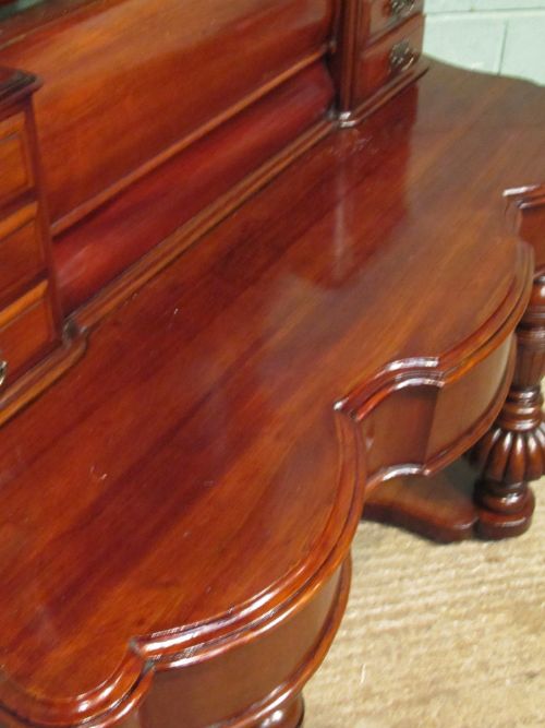 fig 2. ANTIQUE VICTORIAN MAHOGANY DUCHESSE DRESSING TABLE C1880