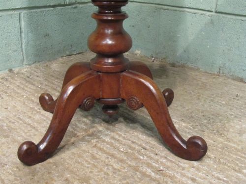 fig 1. ANTIQUE VICTORIAN MAHOGANY WORK BOX TABLE C1880