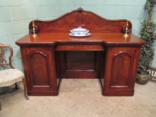 fig 1. ANTIQUE WILLIAM 1V MAHOGANY CHIFFONIER SIDEBOARD C1830