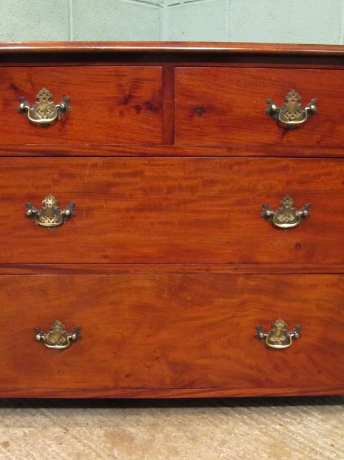 fig 2. ANTIQUE VICTORIAN MAHOGANY CHEST OF DRAWERS C1880