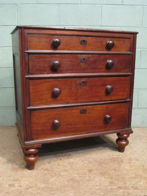 fig 2. ANTIQUE EARLY 18TH CENTURY JOINED OAK CHEST OF DRAWERS C1710
