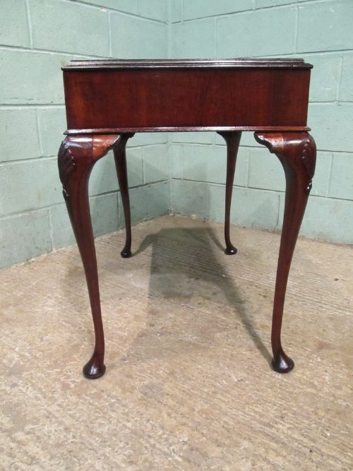 fig 2. ANTIQUE PAIR EDWARDIAN MAHOGANY SIDE TABLES C1910