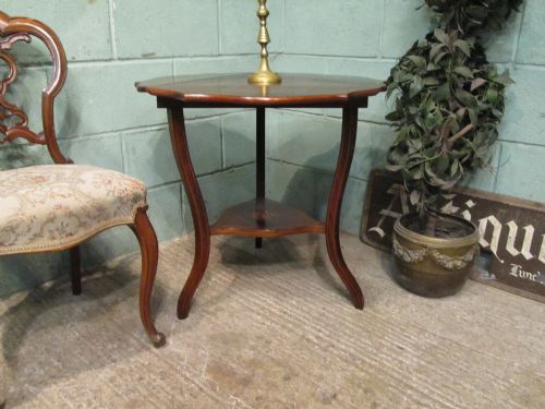 fig 1. ANTIQUE LATE VICTORIAN ROSEWOOD INLAID BUTTERFLY TABLE C1890