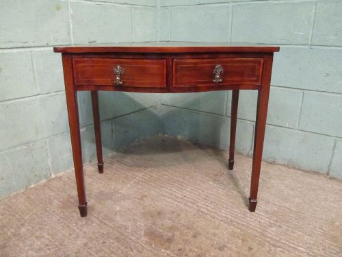 fig 1. ANTIQUE EDWARDIAN MAHOGANY SIDE TABLE C1900