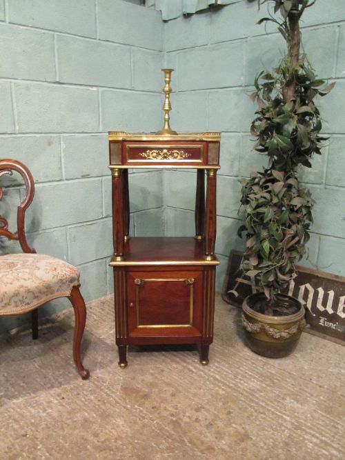Antique French Mahogany and Ormolu Cabinet C1900