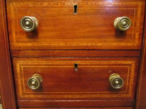 fig 2. ANTIQUE EDWARDIAN MAHOGANY LADIES WRITING DESK C1900