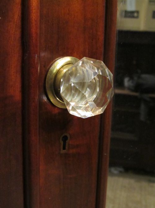 fig 1. Antique Victorian Mahogany Single Wardrobe C1880