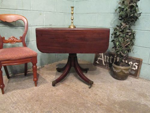 Antique Regency Mahogany Drop Leaf Pembroke Table C1820