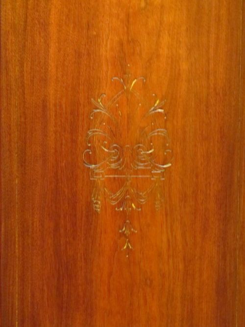 fig 2. Antique Victorian Mahogany Triple Wardrobe C1880