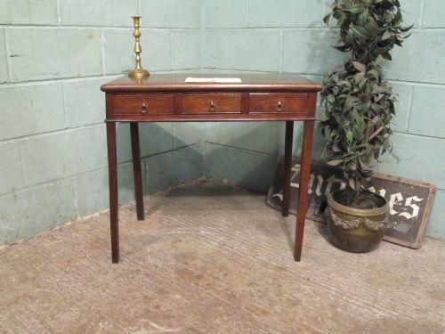 Antique Georgian Oak Side Table C1780