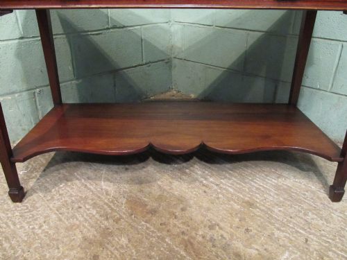 fig 2. Antique Edwardian Mahogany Side Table c1900