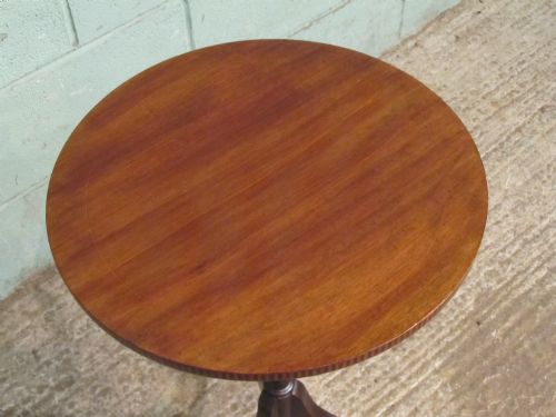 fig 2. Antique Edwardian Mahogany Lamp Table c1900