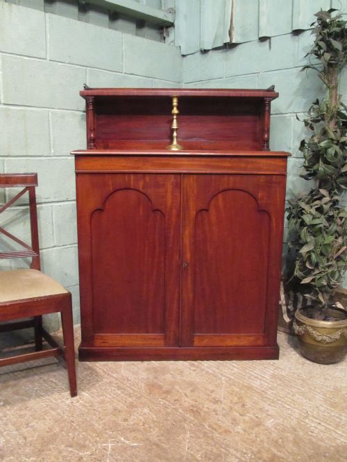 Antique Early Victorian Mahogany Chiffonier C1840