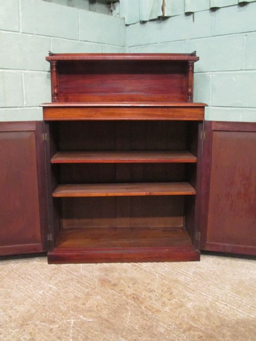 fig 2. Antique Early Victorian Mahogany chiffonier c1840