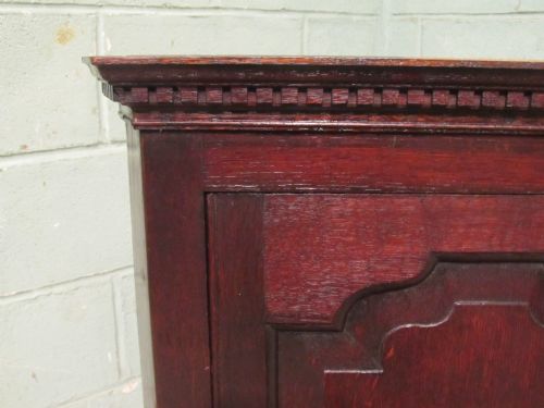 fig 1. Antique Georgian Oak Corner Cabinet c1780