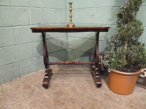 Antique Victorian Walnut Occasional Side Table C1880