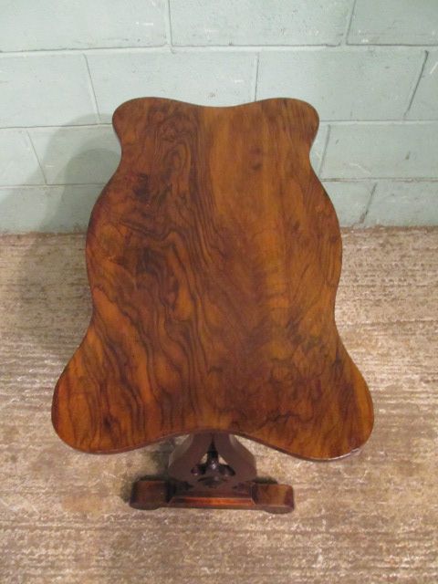 fig 2. Antique Victorian Walnut Occasional Side Table c1880