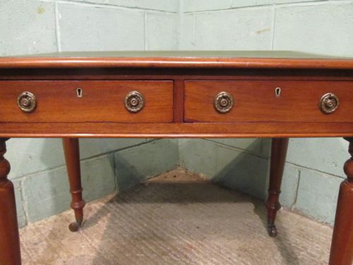 fig 2. Antique Victorian Mahogany Writing Table c1880