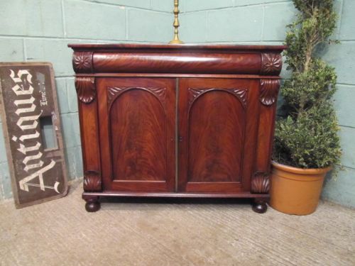 Antique William 1v Mahogany Small Chiffonier C1830