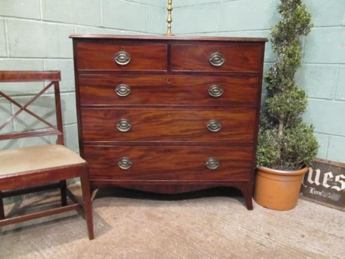 Antique Regency Mahogany Chest of Drawers C1820