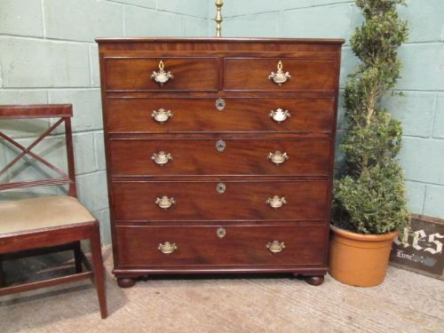 Antique Regency Mahogany Chest of Drawers C1820
