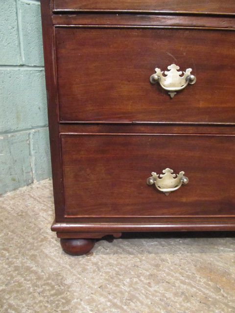 fig 1. Antique Regency Mahogany Chest of drawers c1820