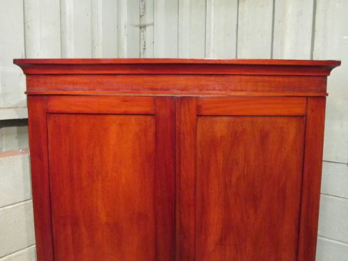 fig 2. Antique Victorian Mahogany Double Wardrobe c1880