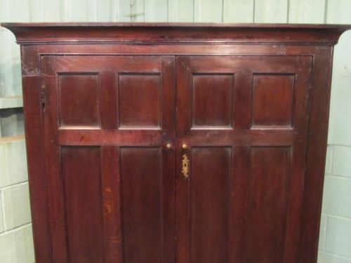 fig 1. Antique Georgian Oak Tack Cupboard c1780