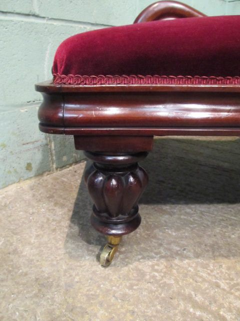 fig 2. Antique William 1V Mahogany Chaise Lounge c1830