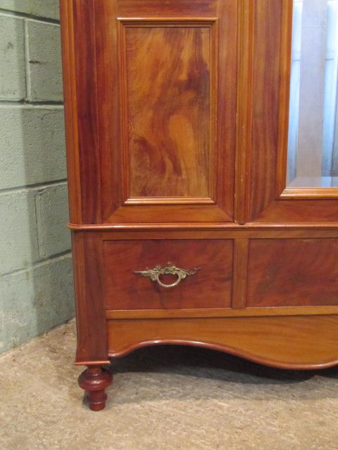 fig 2. Antique French Walnut Armoire c1900