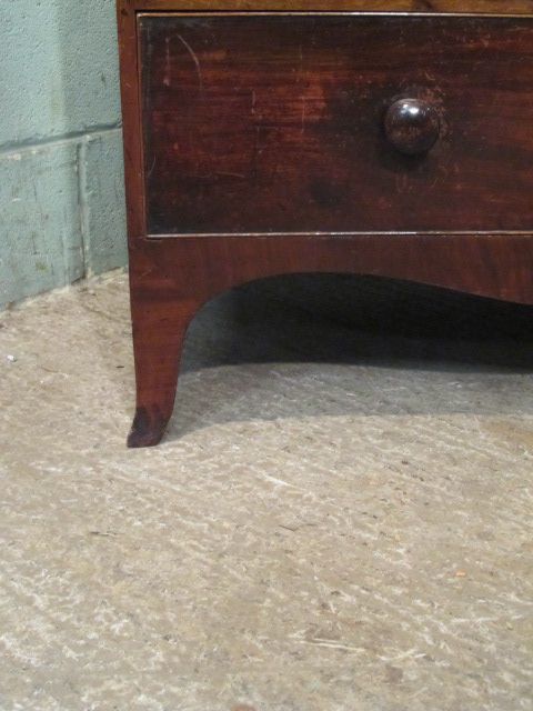 fig 1. Antique Regency Mahogany Chest of Drawers c1820