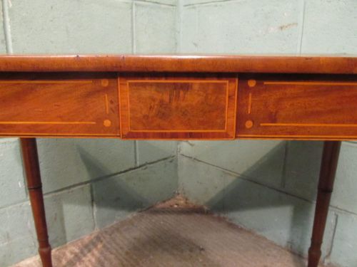 fig 1. Antique Regency Mahogany Side Table c1820