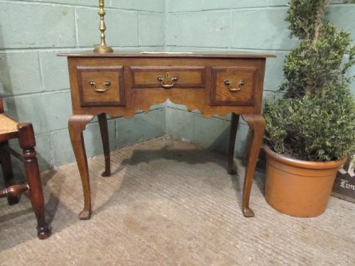 Antique Georgian Oak Lowboy C1780