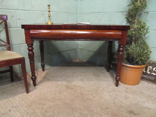 Antique William IV Mahogany Writing Table/desk C1830