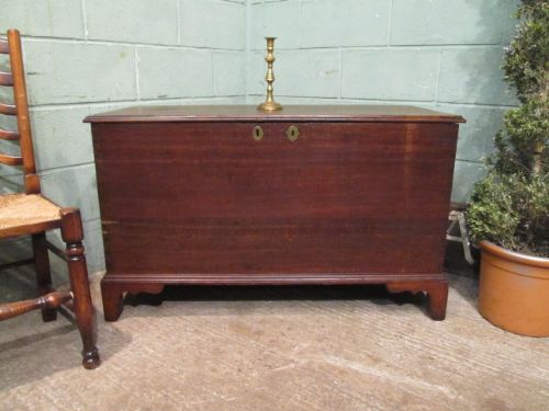 Antique Georgian Oak Blanket Chest C1780