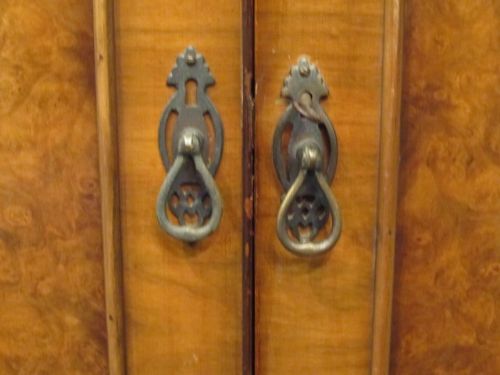 fig 2. Antique Walnut Dome Top Double Wardrobe c1920