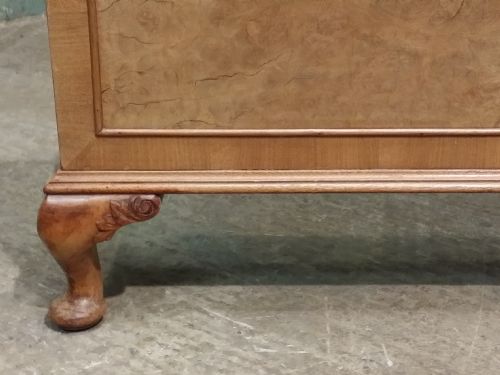 fig 2. Antique Pair Walnut Single Beds c1920