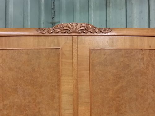 fig 2. Antique Walnut Two Piece Bedroom Suite c1920