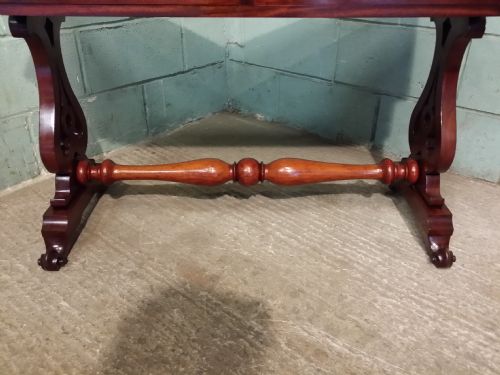 fig 1. Antique Victorian Mahogany Side Table c1880