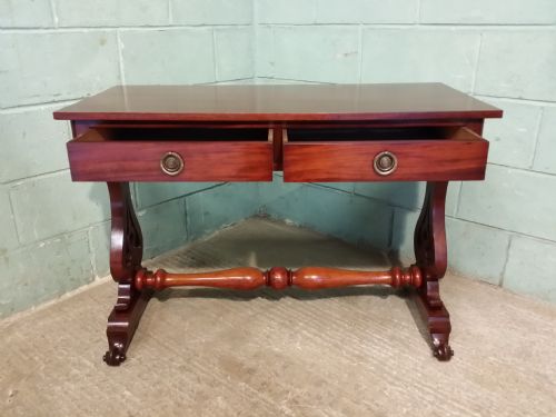 fig 2. Antique Victorian Mahogany Side Table c1880