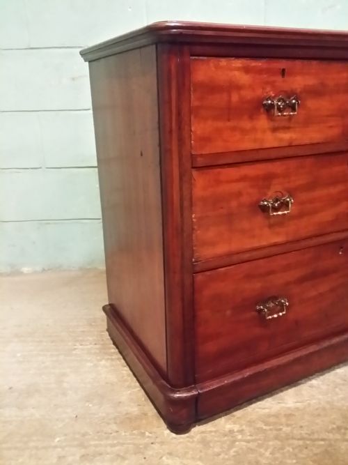 fig 2. Antique Victorian Mahogany Chest of Drawers c1880
