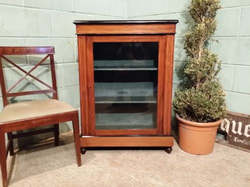 Antique Victorian Mahogany Pier Cabinet C1880