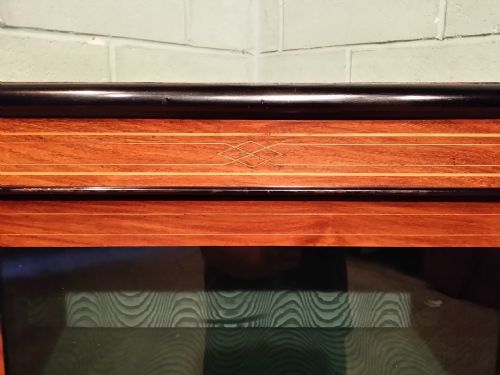 fig 1. Antique Victorian Mahogany Pier Cabinet c1880 